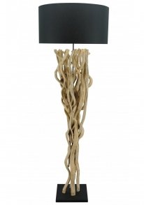 Vloerlamp Sherwood natural wood
