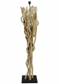 Vloerlamp Sherwood natural wood