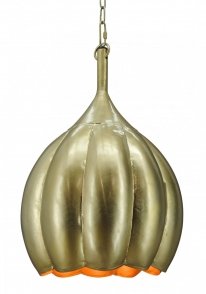 Hanglamp Pearl medium brass