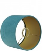 Cilinder - San Remo 10 ocean blue on gold